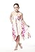 Girl Hawaiian Butterfly Dress in Pink Panel