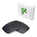 Mryok Polarized Replacement Lenses for Oakley Fuel Cell OO9096 - Stealth Black