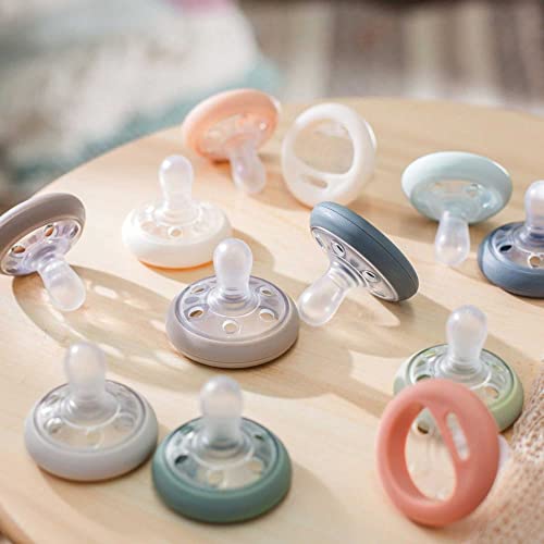 Tommee Tippee BreastLike Pacifier, SkinLike Texture, Symmetrical