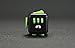 Fidget Cube Relieves Stress and Anxiety for Children and Adults Anxiety Attention Toys 6 Colors (Black-Green)