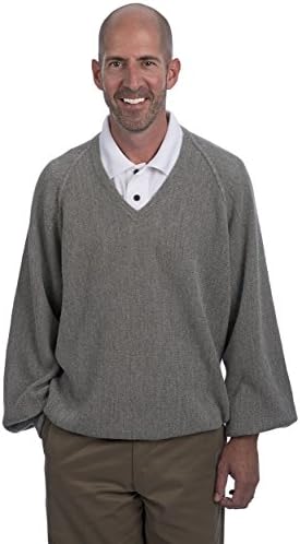 Men's V-Neck Retro-Pro Professional - 100% Alpaca Wool Sweater Pullover Sweater