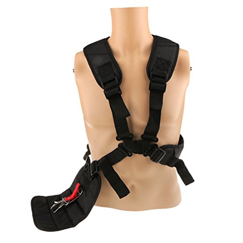 WINOMO Doppelschultergurt Tragegurt für Freischneider Motorsense Rasentrimmer – Bild 3