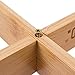STNDRD. Bamboo Plant Stand Indoor, Fits 10 inch Planter for Indoor Plants, Tall & Modern