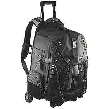 Ape Case Acpro4000 Backpack With Wheels Laptop Compartment Padded Rain Cover Included Adjustable Straps Camera Backpack Black Acpro4000
