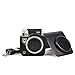 Wogozan Mini 90 Camera Premium PU Leather Case with Shoulder Strap for Fujifilm Instax Mini 90 Instant Flim Camera (Black)