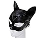 Women's Newest Edition Cat Mask Women for Halloween Cosplay Costume Party Black