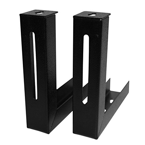 Elite Screens 6" Black Universal Projector Screen LBrackets, Single