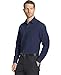 Kenneth Cole Reaction Men's Chambray Slim Fit Solid Spread Collar Dress Shirt