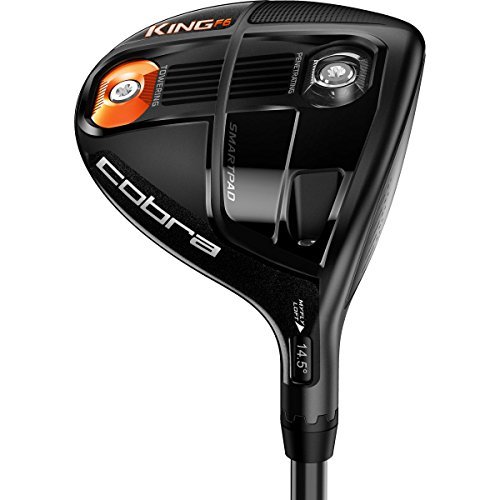 Cobra KING F6 Golf Fairway Wood (Men's, 13.0-16.0, Graphite, Regular, Right, 3W4W), Black