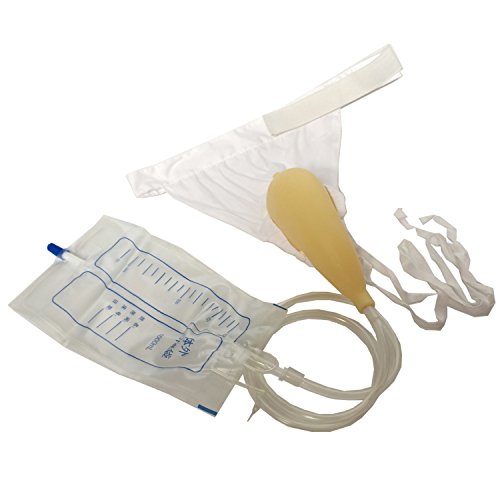 Portable External Urine Collection Device with Urine Bag for Elderly
