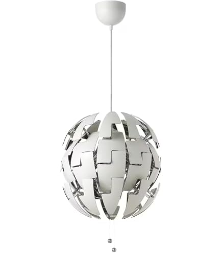 Amazon.com: IKEA Ps 2014 Pendant Lamp, White, Silver Color 003.114.98