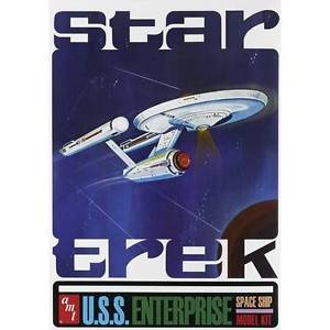 AMT AMT947 1:650 Scale Classic USS Enterprise NCC-1701 50th Anniversary Model Kit by AMT