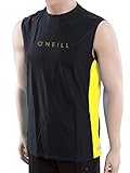 O'Neill men's 24/7 Tech Sleeveless Crew (including Big & Tall sizes) Men's XL Black/yellow (4248C)