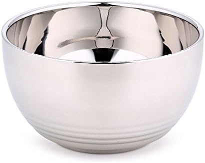 LKYLRT01 Break-resistant Dinnerware Stainless Steel Mixing Bowl Cereal Soup Bowl Baby Eating Food Bowl Tableware Kids Stainless Steel Bowl