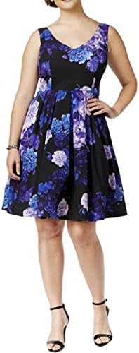 Women's Plus Size Dress Hydrangea