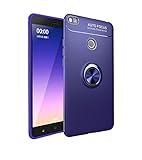 Xiaomi Mi Max 2 Case,JYZR Xiaomi Mi Max 2 360 Degree Rotating Finger Ring Stand Case And Air Vent Magnetic Car Mount case Cover for Xiaomi Mi Max 2,All Blue