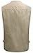 Mrignt Men's Oversize Pockets Travels Sports Vest(Outdoor Coat)(US XL (Asia 4XL),Khaki)