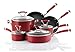 Circulon Contempo Red Aluminum Nonstick 10-Piece Cookware Set