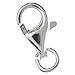 RJ Findings-5pcs Lobster Clasp .925 Sterling Silver Lobster Claw Jewelry Part