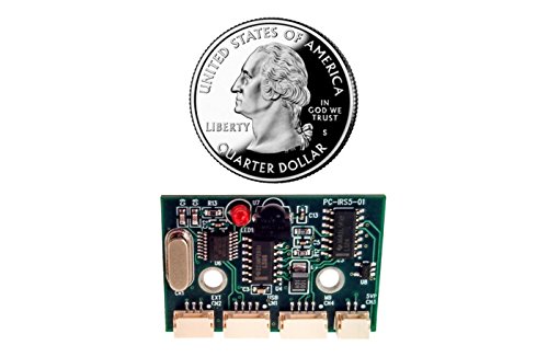 Inteset Internal IR Receiver for Kodi and Other Media Applications on Any Motherboard Running Windows or Linux. Wakes from The Off State(S5). Model PC-IRS5-01 with External IR Extender Kit