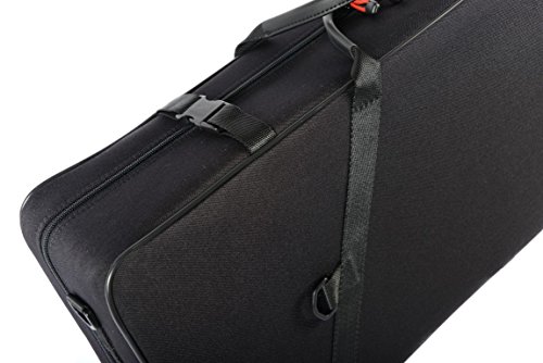 Bam Double Violin Case - 4/4, Beige Interior/Black Exterior