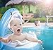TRSCIND Baby Pool Float Swimming Floats Inflatable Shark Baby Floatie with Canopy for Infant Toddler Kid (6-36 Months)