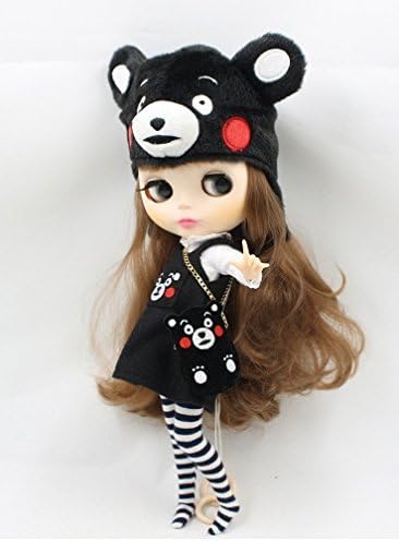 blythe doll black hair