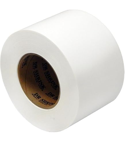 US Marine Products LLC 4 Inch White Shrink Wrap Tape 4