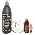 Helen Seward Mediter 13/S Alchemy Argan Shampoo 33.8 Oz, 13/M Argan mask 16.9 Oz and 13/O Creamy Oil 5.07 Fl Oz Kit