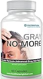 Anti Gray Hair Supplements - Vitamins Catalase Horsetail Paba Saw Palmetto Natural Herbal Vitamins