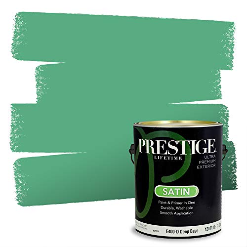 Prestige Paints E400-D-SW6746 Exterior Paint and Primer in One, 1-Gallon, Satin…