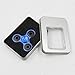 Fidget Spinner Toy Ultra Durable Stainless Steel Bearing High Speed 2-5 Min Spins Precision Metal Material Hand spinner EDC ADHD Focus Anxiety Stress Relief Boredom Killing Time Toys (02Blue)