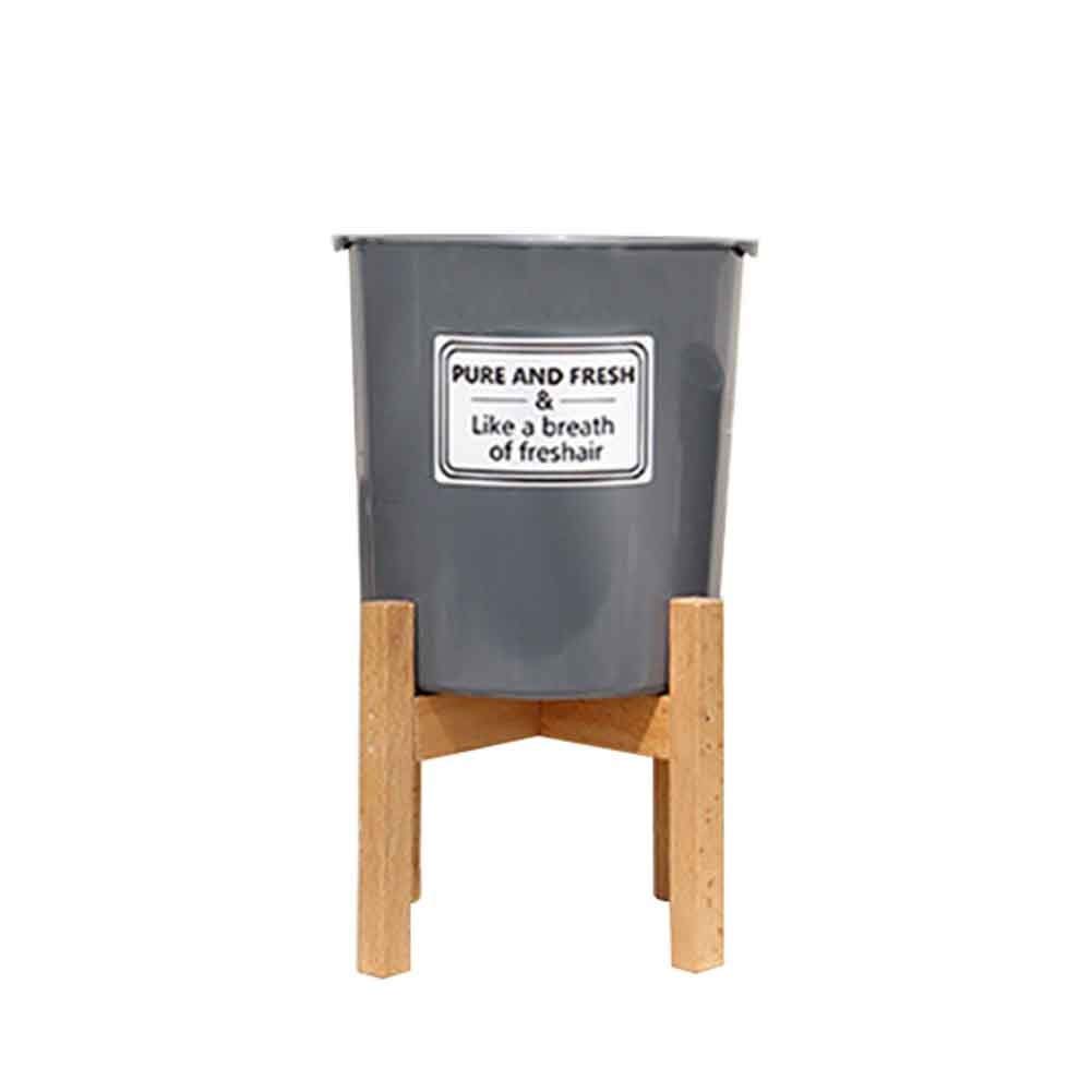 beiyoule Plant Stand, Wooden Plant Stand Holder Rack for Flower Pot Dispaly for Indoor Outdoor Modern Home Decor (Plant and Plant Pot Not Included)