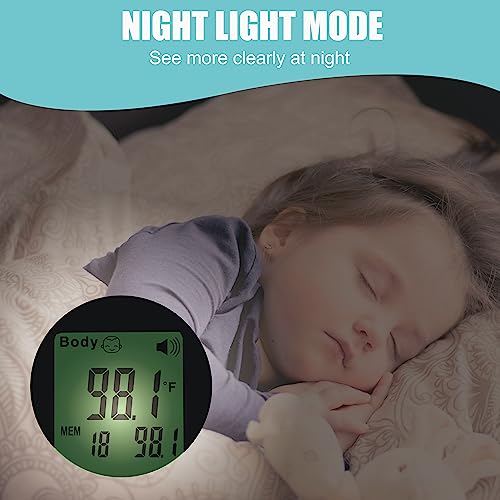 Amplim No Touch Forehead Thermometer NonContact Baby Thermometer for