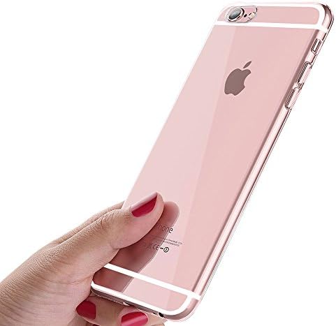 iKALULA iPhone 6S Case Cover For Iphone 6 Mobile Phone Case, scratchproof Crystal Case for iPhone 6s Ultra-thin Anti-shock Silicone – /Transparent Flexible Gel TPU Bumper Case for iPhone 6/6S