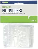 Ezy Dose Disposable Pill Pouches - 100 Count (Pack of 3)