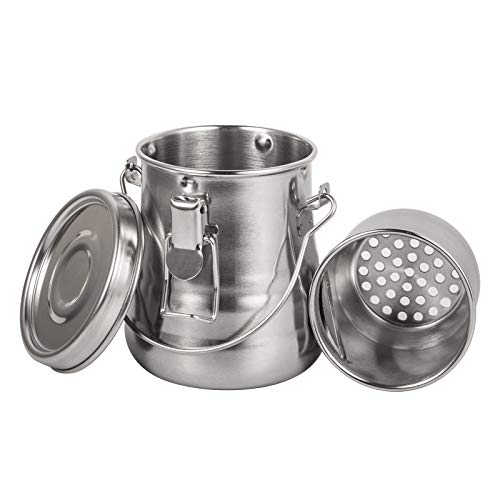 MyLifeUNIT Paint Brush Washer, Airtight Stainless Steel Brush Cleaner