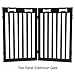 Arf Pets Freestanding Dog Gate, 2 Panel Extension, 360° configurable Wooden Fence, 40