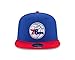 New Era NBA Philadelphia 76ers Men's 9Fifty Original Fit 2Tone Snapback Cap, One Size, Royal