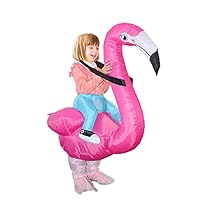 cheerfullus Flamingo Cosplay Suit,Flamingo Inflatable Suit Spoofing Costume Props for Halloween Christmas Fancy Dress Party Costume Kids