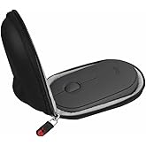 Hermitshell Travel Case for Logitech Pebble M350 / Pebble Mouse 2 M350s / M355 Portable Wireless Mouse (Black)