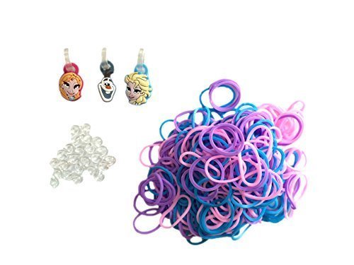 Disney frozen loom bands, 3-charm set (12-pack)