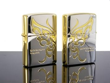 Amazon Co Jp ジッポ Zippo ライター ペアー セット La バタフライ
