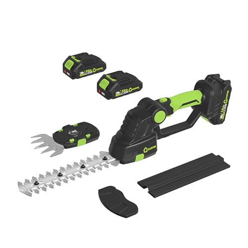 GAOMON 2 in 1 Hedge Trimmers and Grass Shears