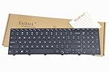 Eathtek Replacement Keyboard with Backlit and Frame for Dell Inspiron 15 3000 3541 3542 3543 series 15 5000 5542 5545 5547 series Black US Layout, Compatible part# G7P48 0G7P48 NSK-LR0BC PK1313G1B00