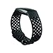 Fitbit Charge 3 Accessory Band, Official Fitbit Product, Sport, Black, Large