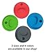 THINKCHANCES Reusable Food Grade and BPA Free Silicone Circulr Hole Drinking Sip Lid for Mason, Ball, Canning Jars (Wide Mouth, Grey)