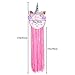 QtGirl Unicorn Dream Catcher for Kids, Dream Catcher Wall Hanging Decoration for Girls Gifts Baby Shower