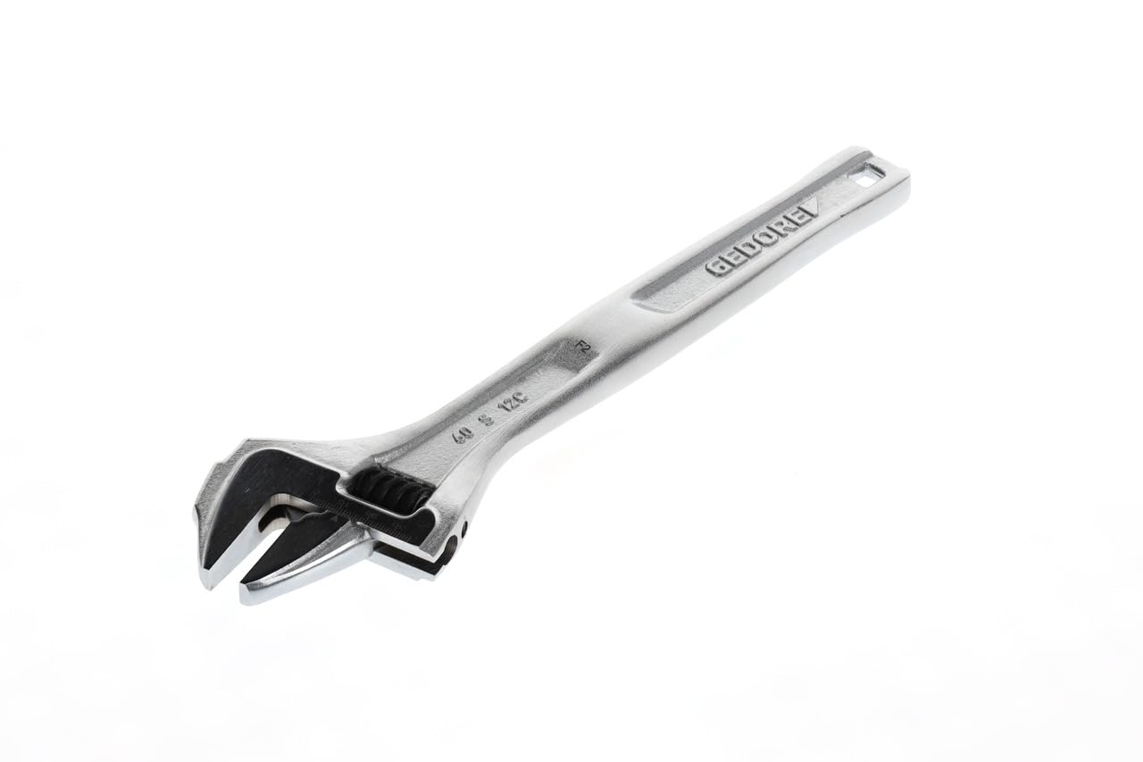 GEDORE Single open-ended adjustable spanner, AF 36 mm (1 7/16"), Scale, Phosphated, Plastic grip, 60 S 12 C