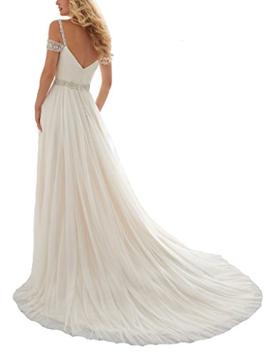 TBGirl-Romantic-A-line-Straps-Beading-Long-Soft-Tulle-Beach-Wedding-Dresses